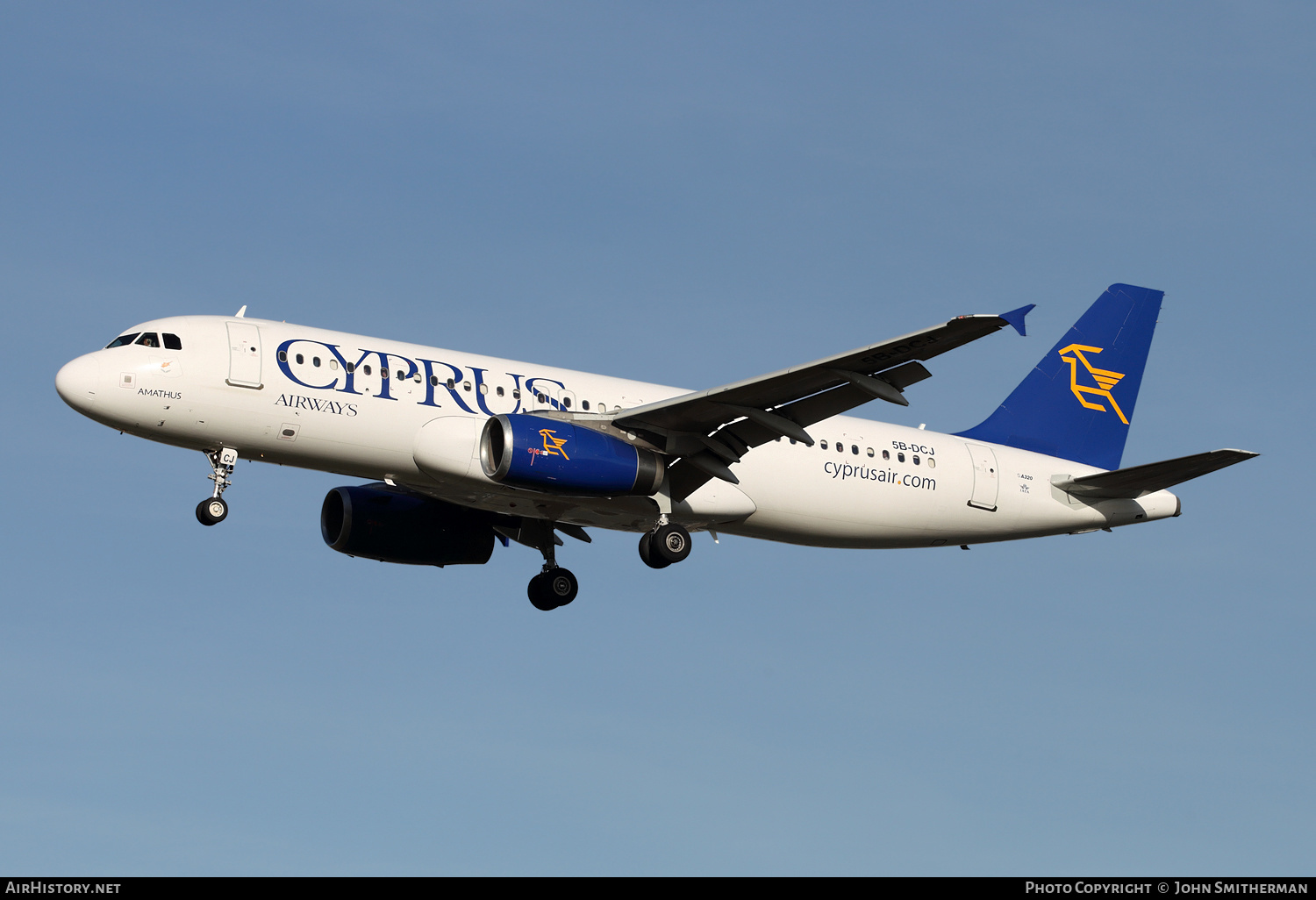 Aircraft Photo of 5B-DCJ | Airbus A320-232 | Cyprus Airways | AirHistory.net #224904