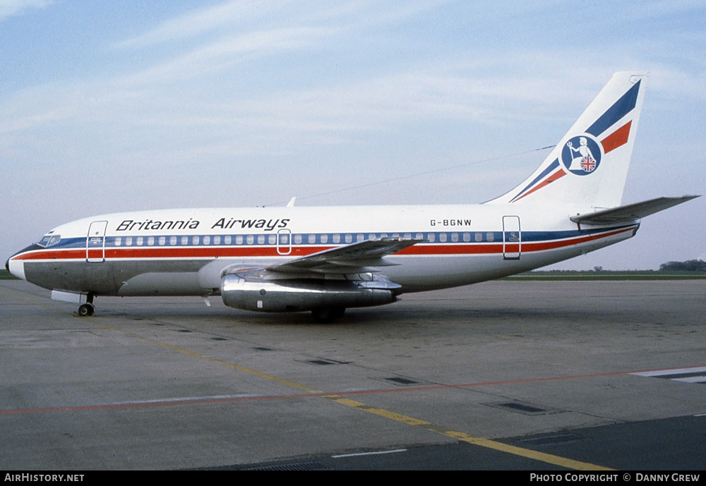 Aircraft Photo of G-BGNW | Boeing 737-219/Adv | Britannia Airways | AirHistory.net #224940