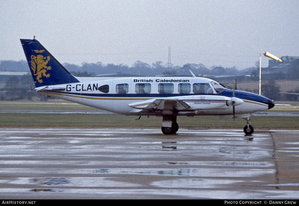 Aircraft Photo of G-CLAN | Piper PA-31-350 Navajo Chieftain | British Caledonian Airways | AirHistory.net #224957