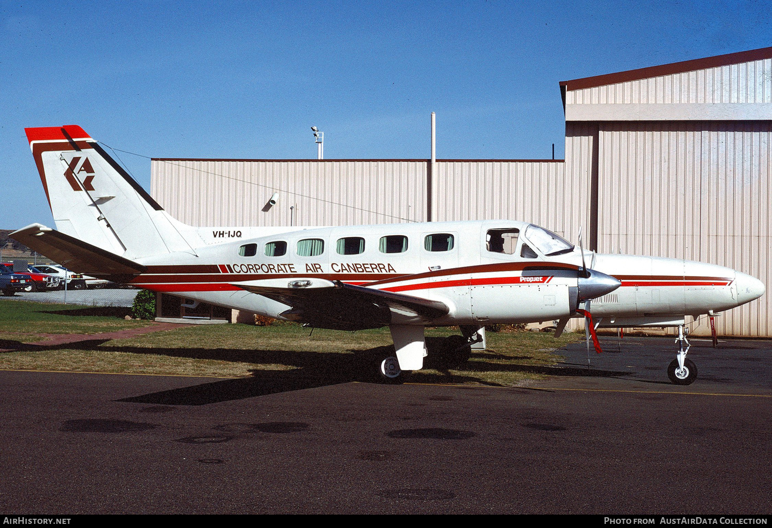 Aircraft Photo of VH-IJQ | Cessna 441 Conquest | Corporate Air Canberra | AirHistory.net #224970