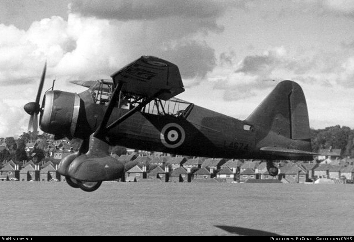 Aircraft Photo of L4674 | Westland Lysander Mk.I | UK - Air Force | AirHistory.net #224975