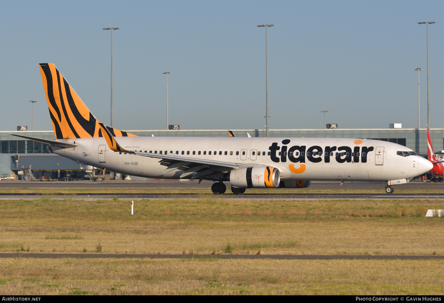 Aircraft Photo of VH-VUB | Boeing 737-8FE | Tigerair | AirHistory.net #224978