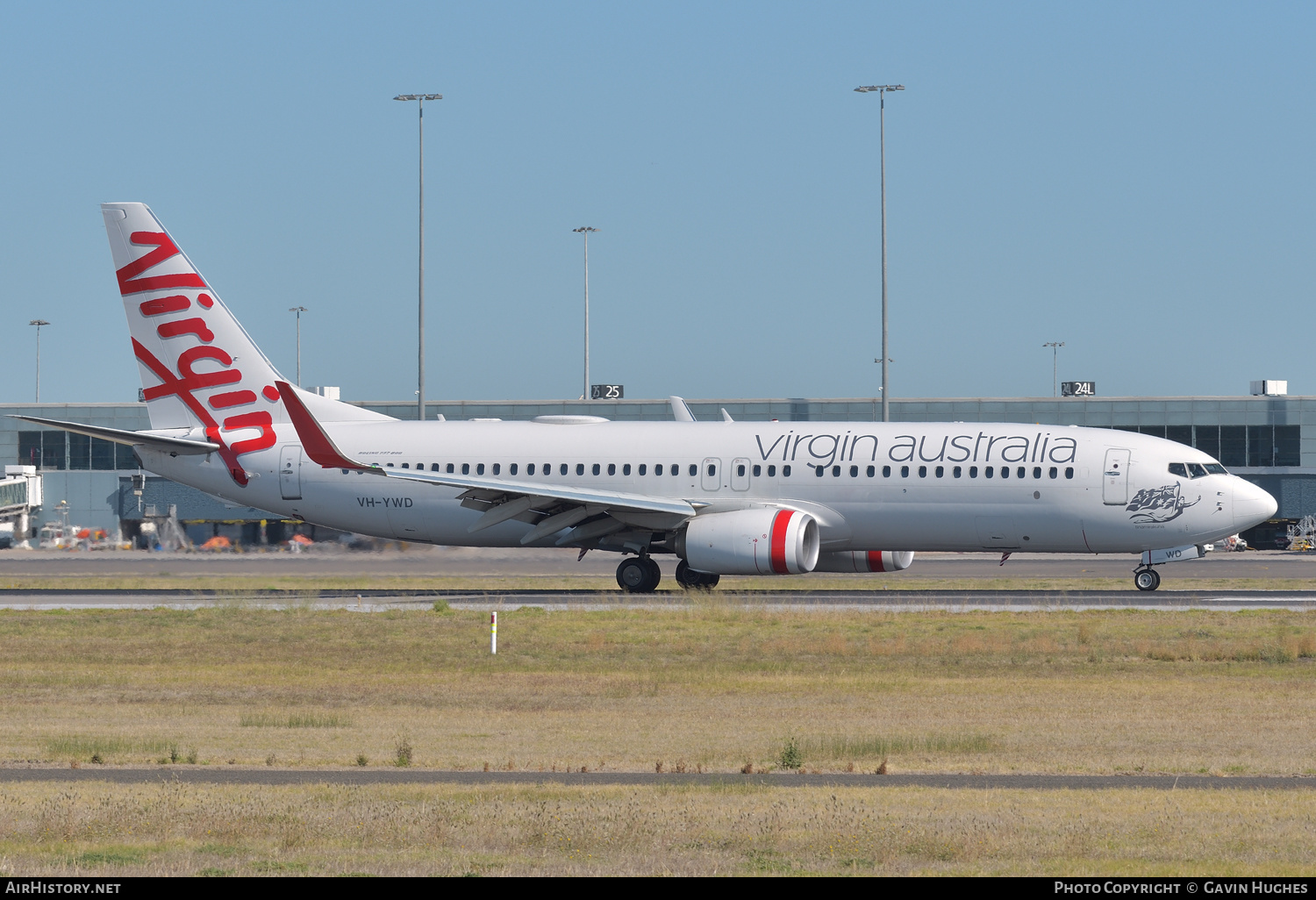Aircraft Photo of VH-YWD | Boeing 737-800 | Virgin Australia Airlines | AirHistory.net #224991