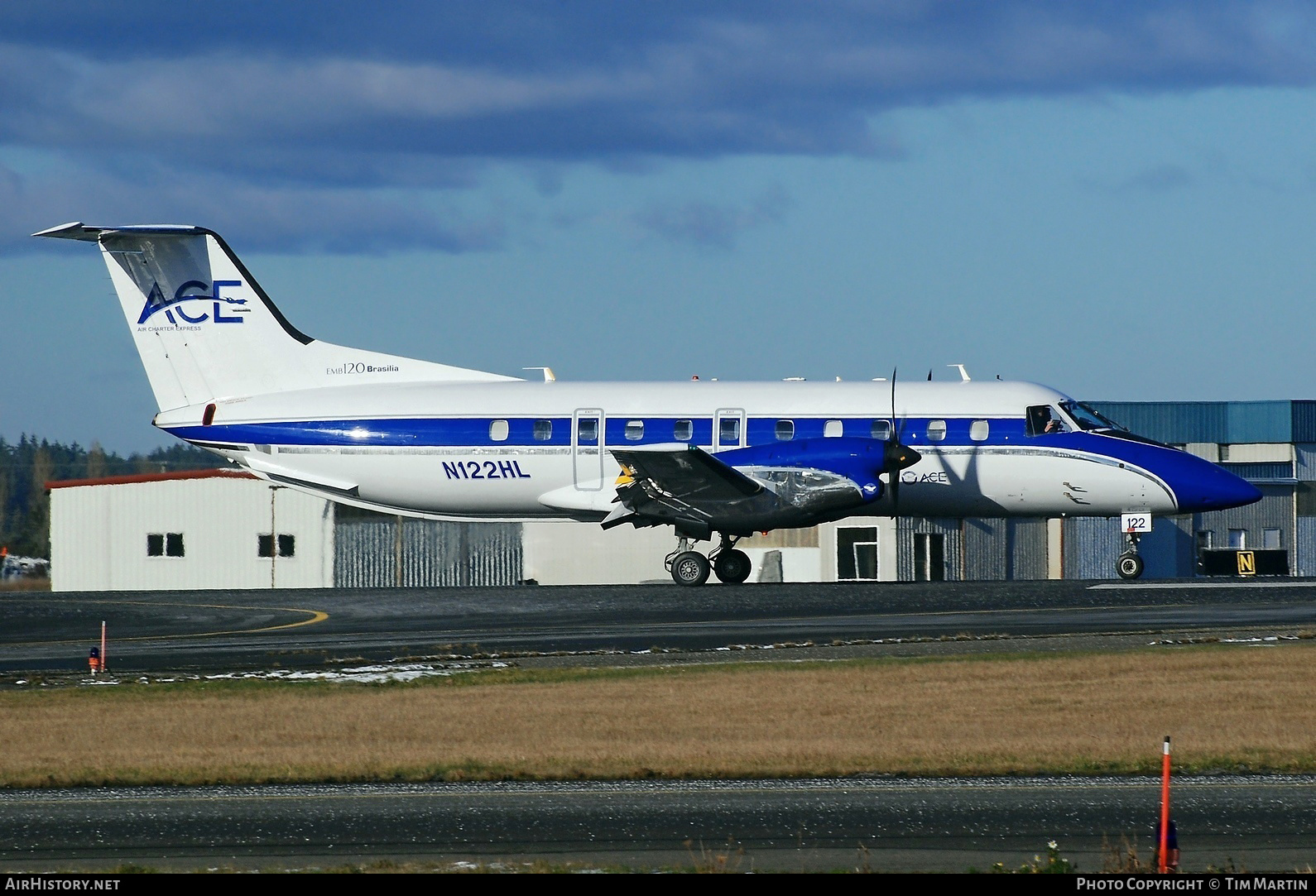 Aircraft Photo of N122HL | Embraer EMB-120ER Brasilia | ACE - Air Charter Express | AirHistory.net #225003