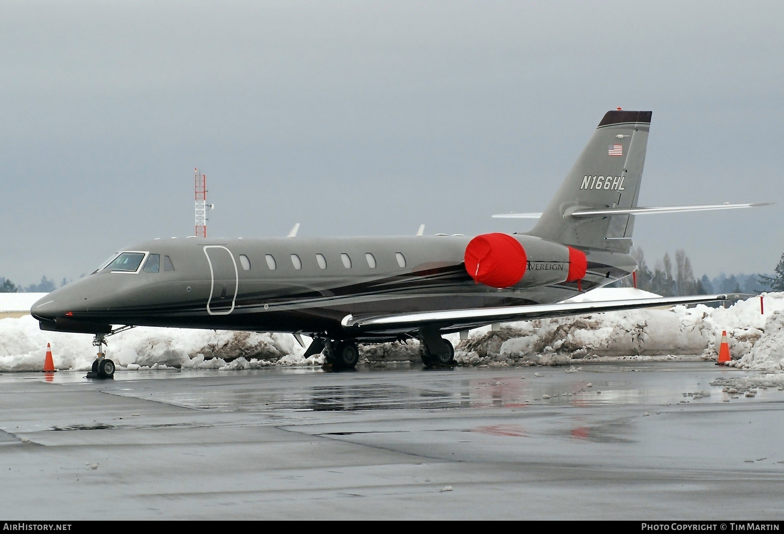 Aircraft Photo of N166HL | Cessna 680 Citation Sovereign | AirHistory.net #225008