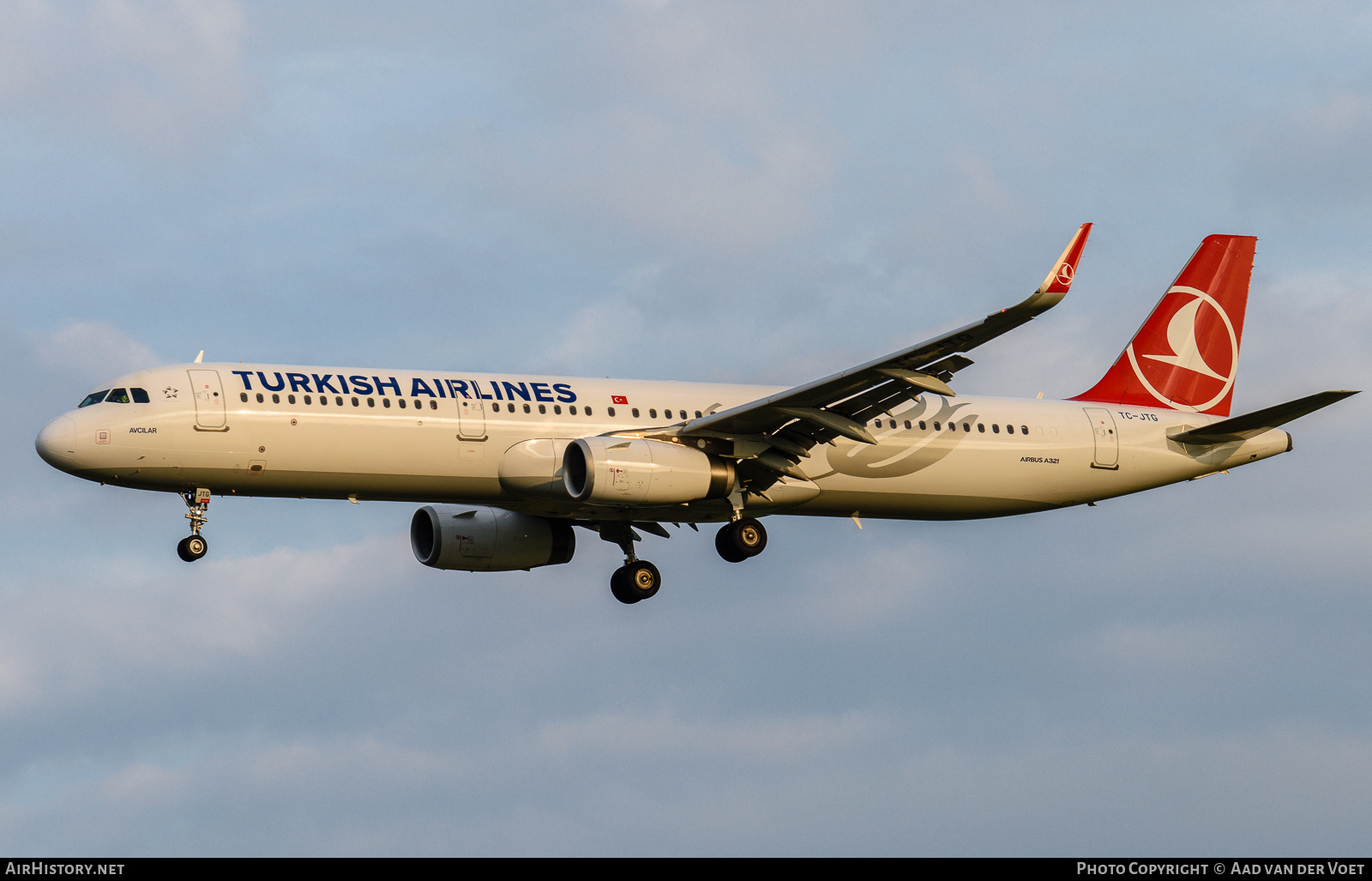 Aircraft Photo of TC-JTG | Airbus A321-231 | Turkish Airlines | AirHistory.net #225010