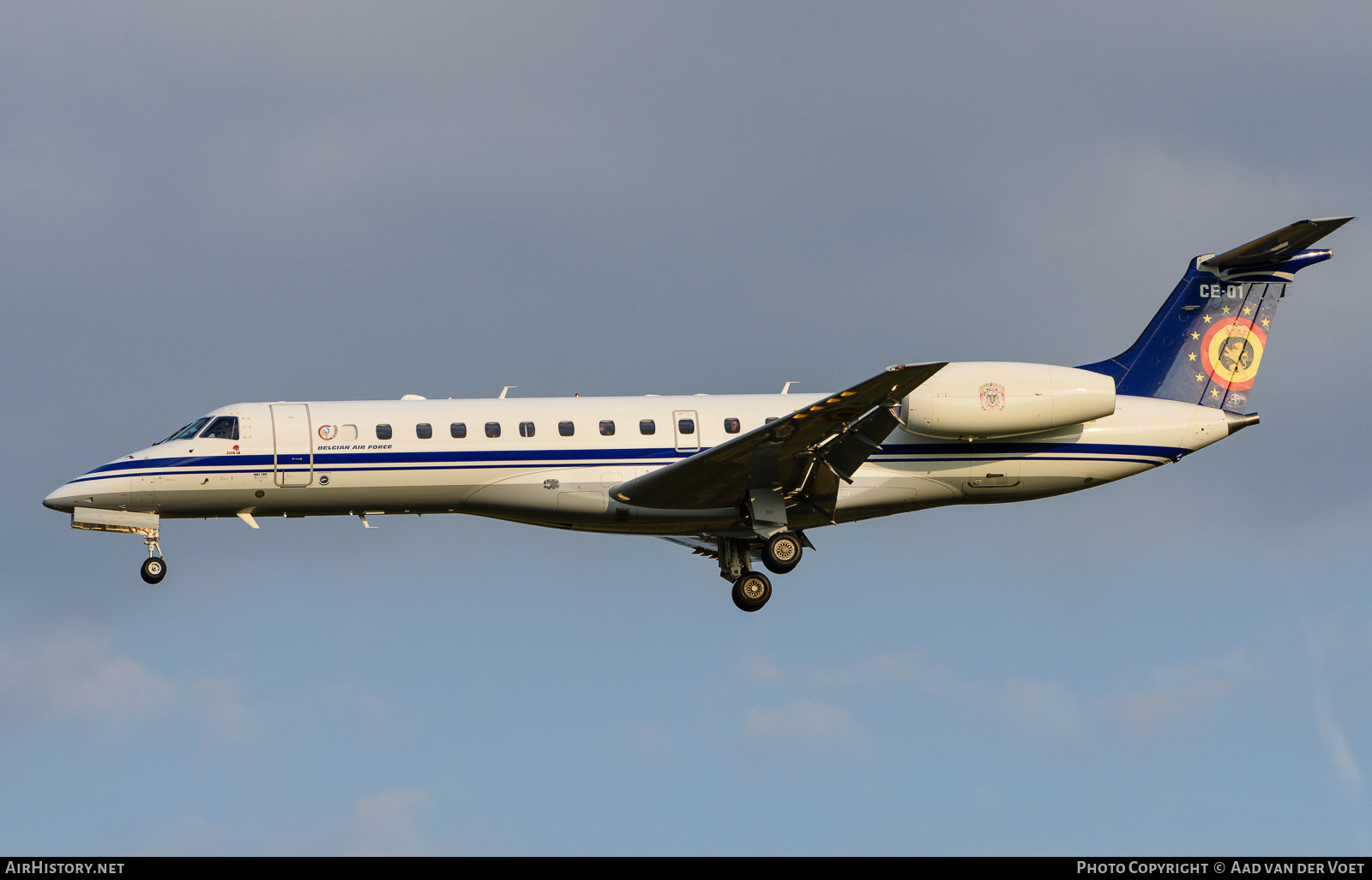 Aircraft Photo of CE-01 | Embraer ERJ-135LR (EMB-135LR) | Belgium - Air Force | AirHistory.net #225013