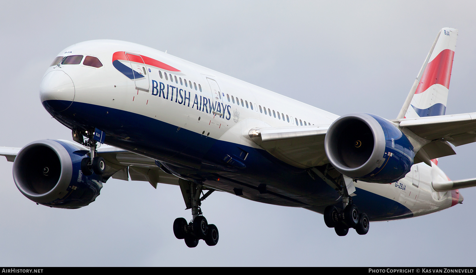 Aircraft Photo of G-ZBJA | Boeing 787-8 Dreamliner | British Airways | AirHistory.net #225030