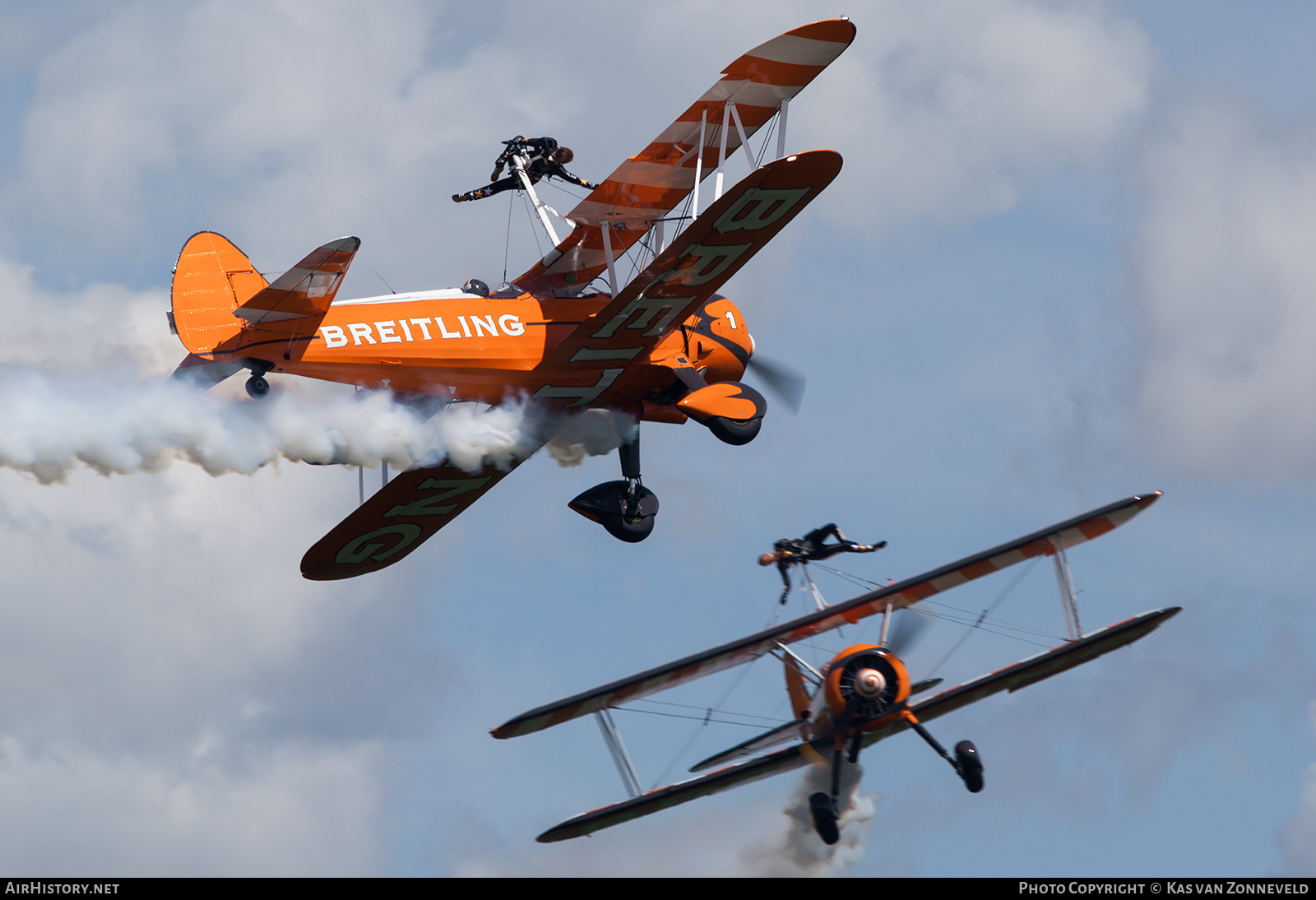 Aircraft Photo of N5057V | Boeing PT-13D Kaydet (E75) | Breitling | AirHistory.net #225031