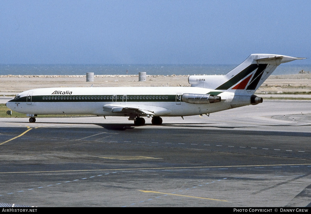 Aircraft Photo of I-DIRA | Boeing 727-243/Adv | Alitalia | AirHistory.net #225041