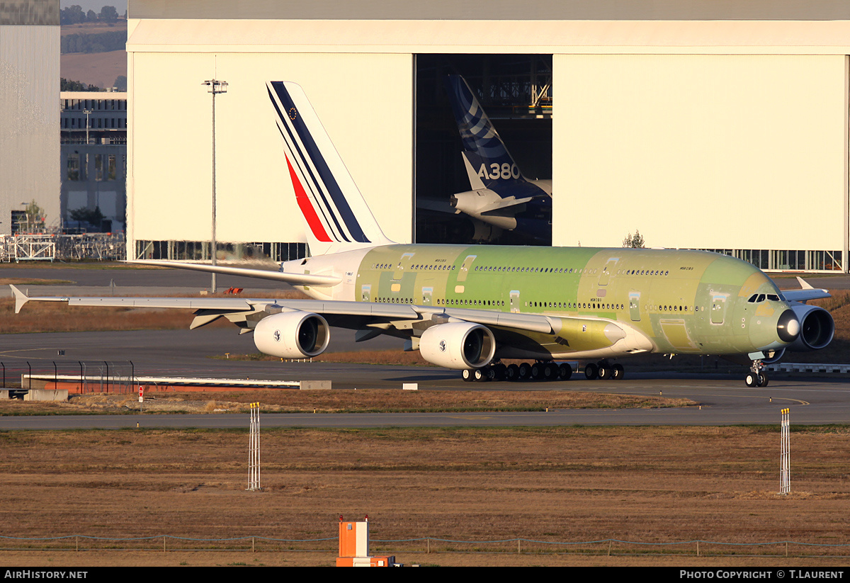 Aircraft Photo of F-WWAF | Airbus A380-861 | Air France | AirHistory.net #225049