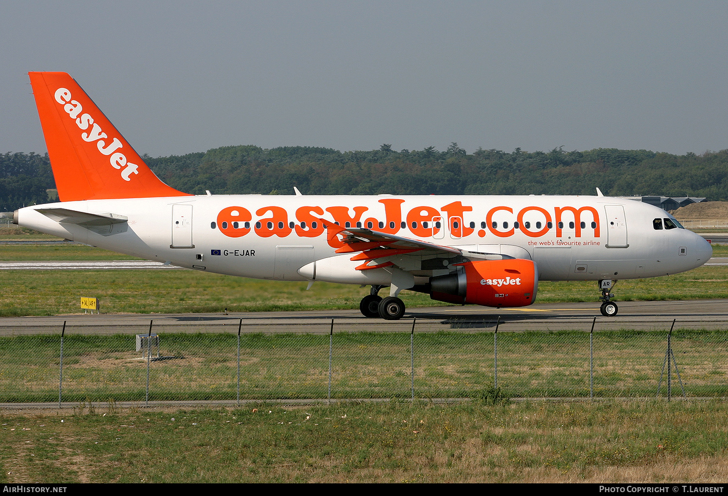 Aircraft Photo of G-EJAR | Airbus A319-111 | EasyJet | AirHistory.net #225050