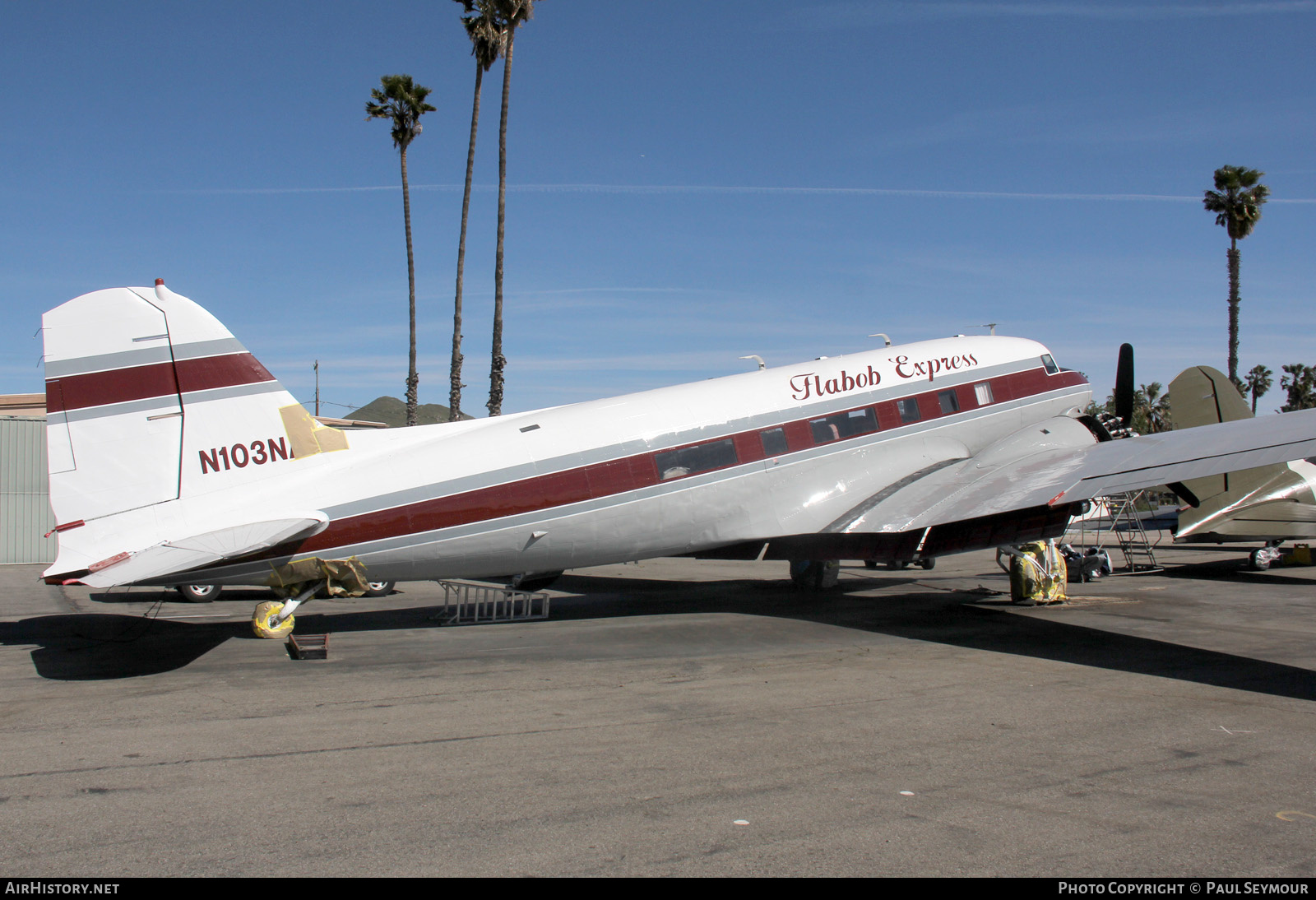 Aircraft Photo of N103NA | Douglas DC-3(C) | Flabob Express | AirHistory.net #225052