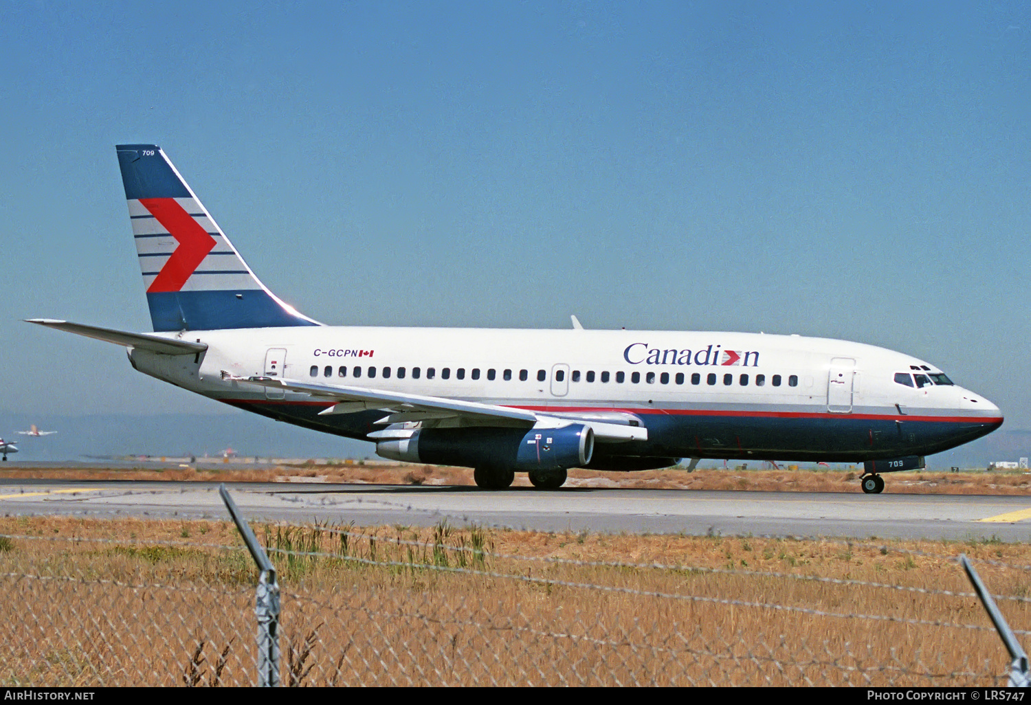 Aircraft Photo of C-GCPN | Boeing 737-217/Adv | Canadian Airlines | AirHistory.net #225062