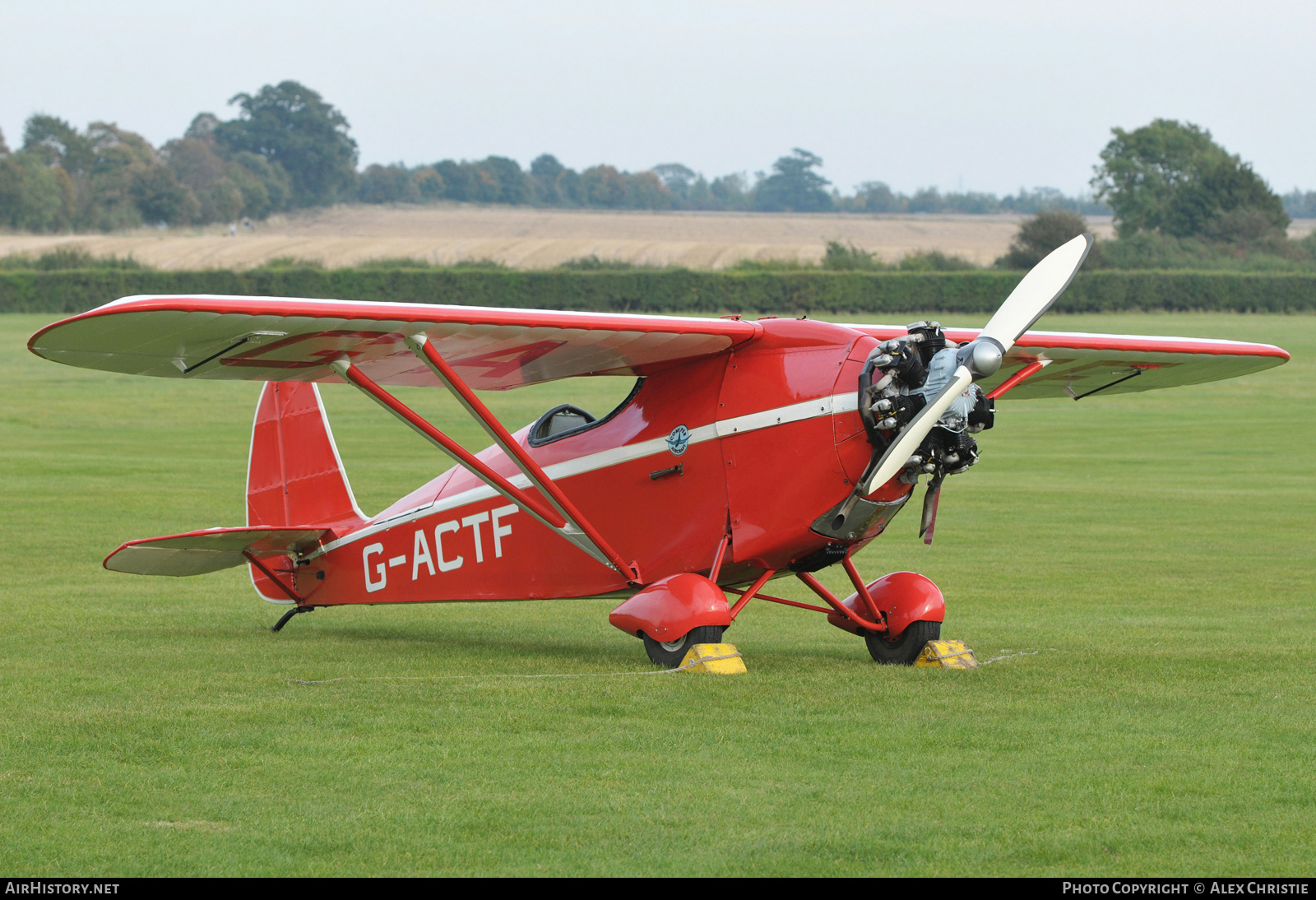 Aircraft Photo of G-ACTF | Comper CLA-7 Swift | AirHistory.net #225065