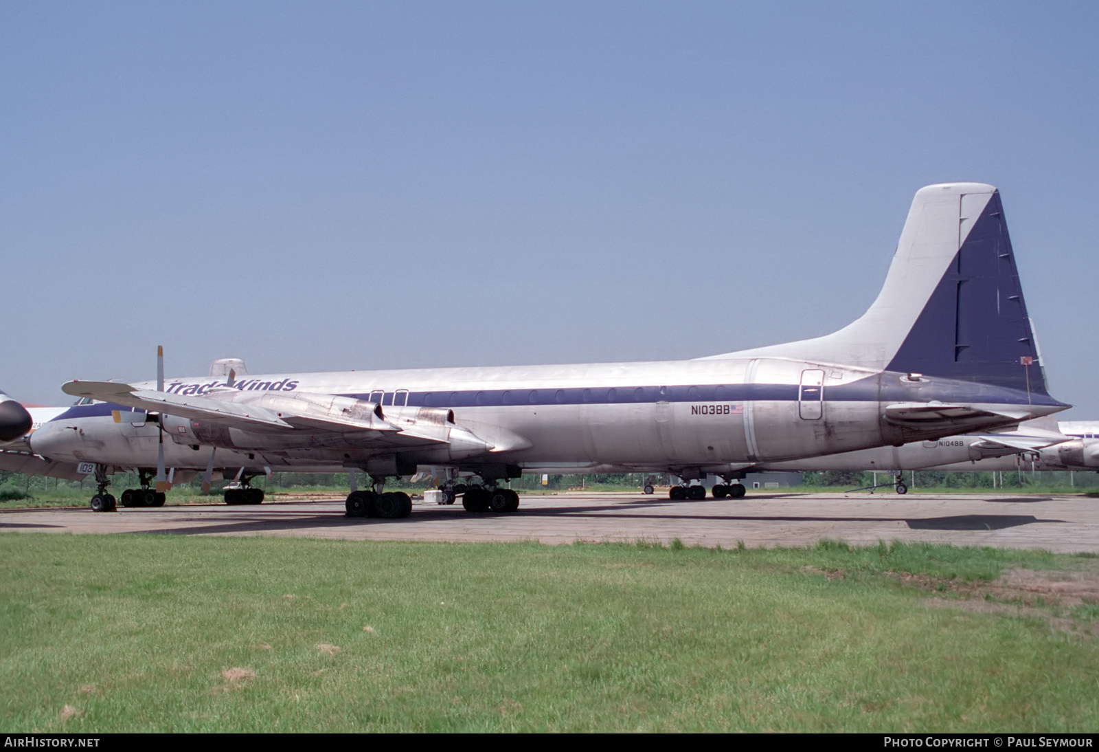 Aircraft Photo of N103BB | Canadair CL-44D4-2 | Tradewinds International Airlines | AirHistory.net #225086