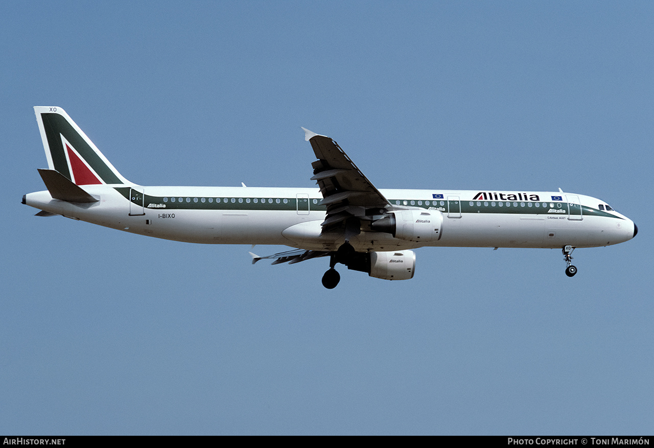 Aircraft Photo of I-BIXO | Airbus A321-112 | Alitalia | AirHistory.net #225107