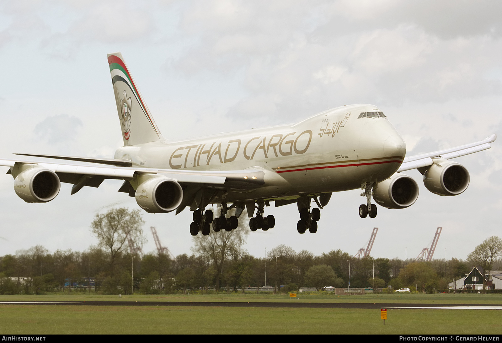 Aircraft Photo of N855GT | Boeing 747-87UF/SCD | Etihad Airways Cargo | AirHistory.net #225111