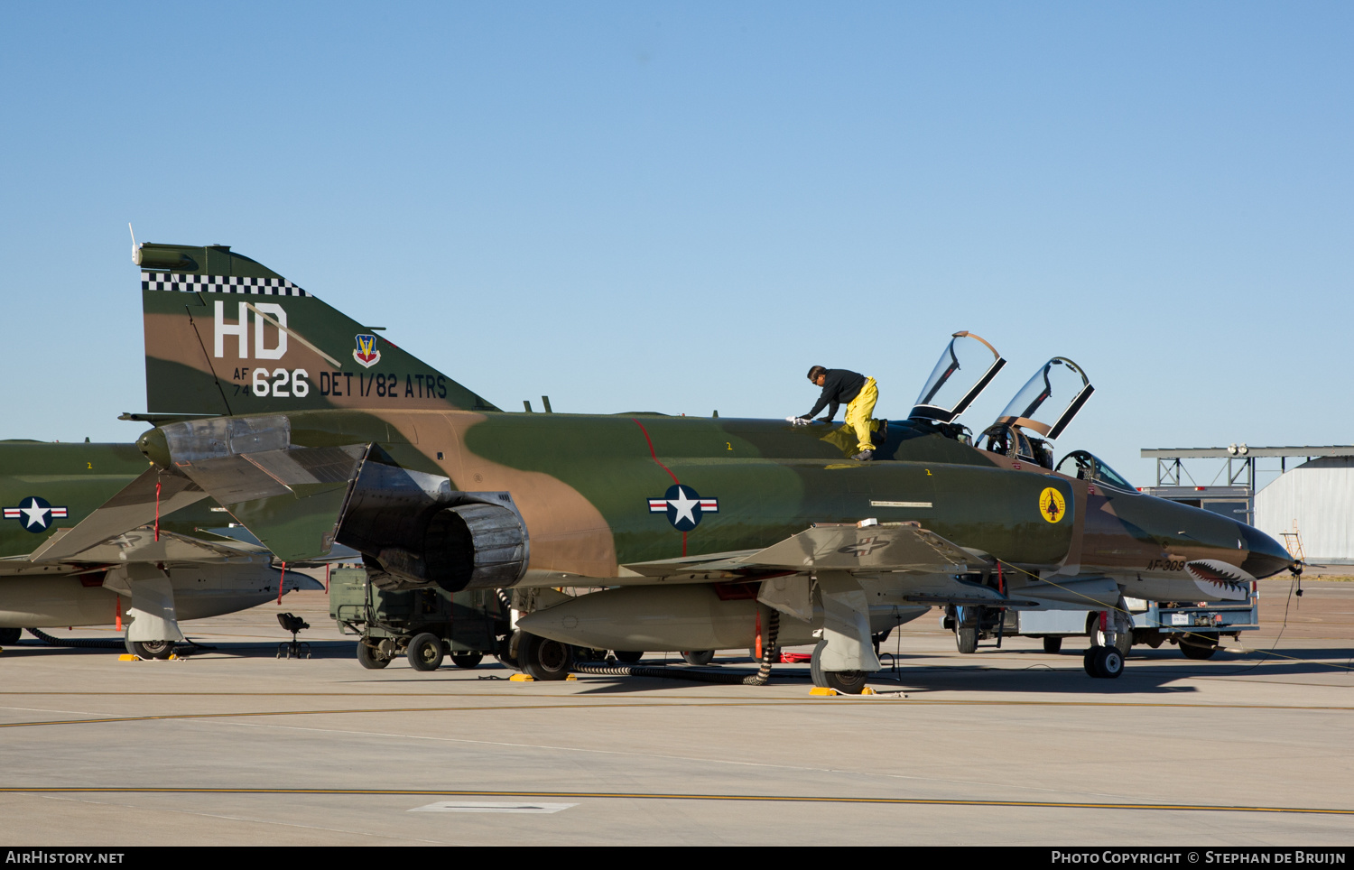 Aircraft Photo of 74-1626 / AF74-626 | McDonnell Douglas QF-4E Phantom II | USA - Air Force | AirHistory.net #225123