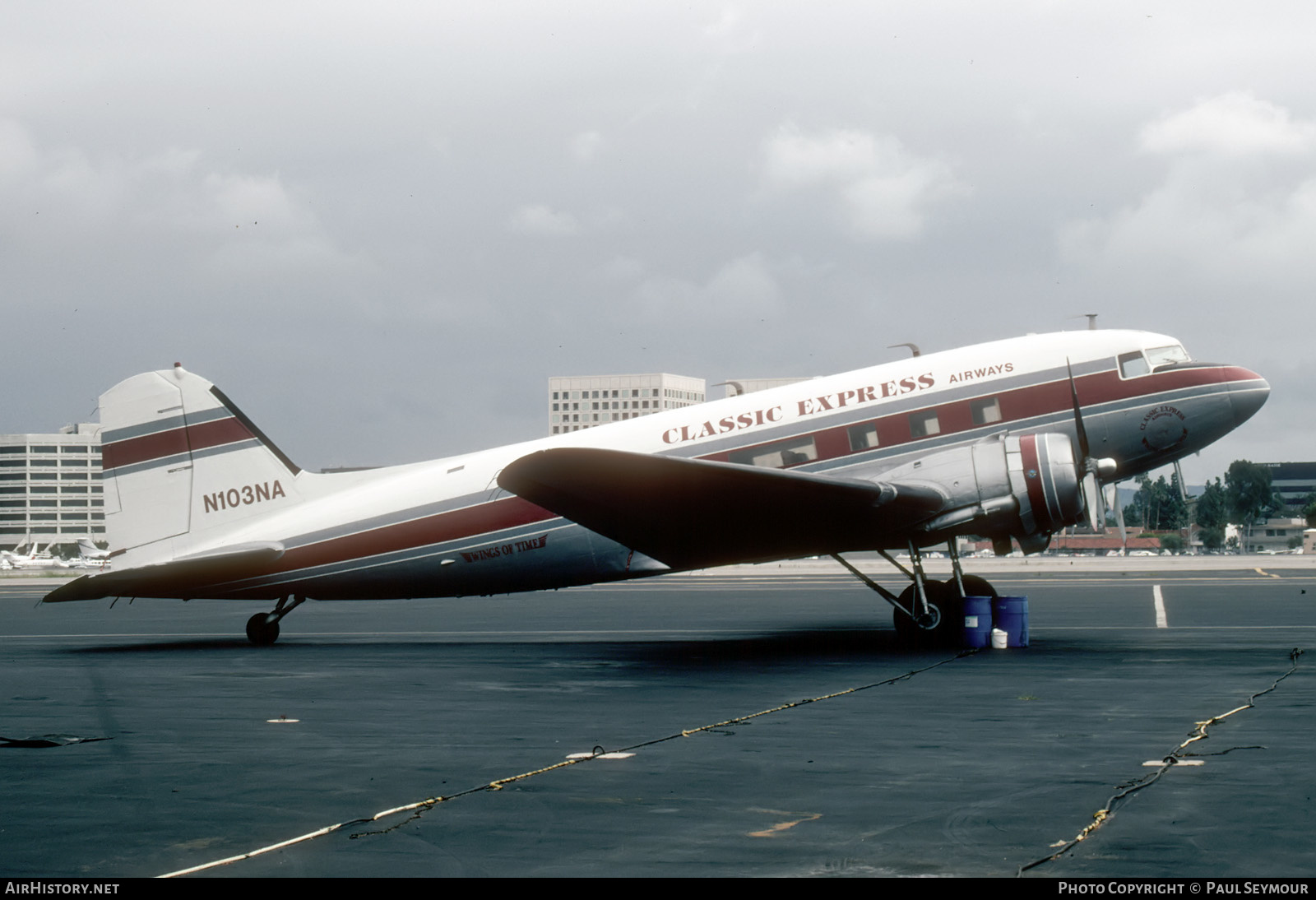 Aircraft Photo of N103NA | Douglas DC-3(C) | Classic Express Airways | AirHistory.net #225127