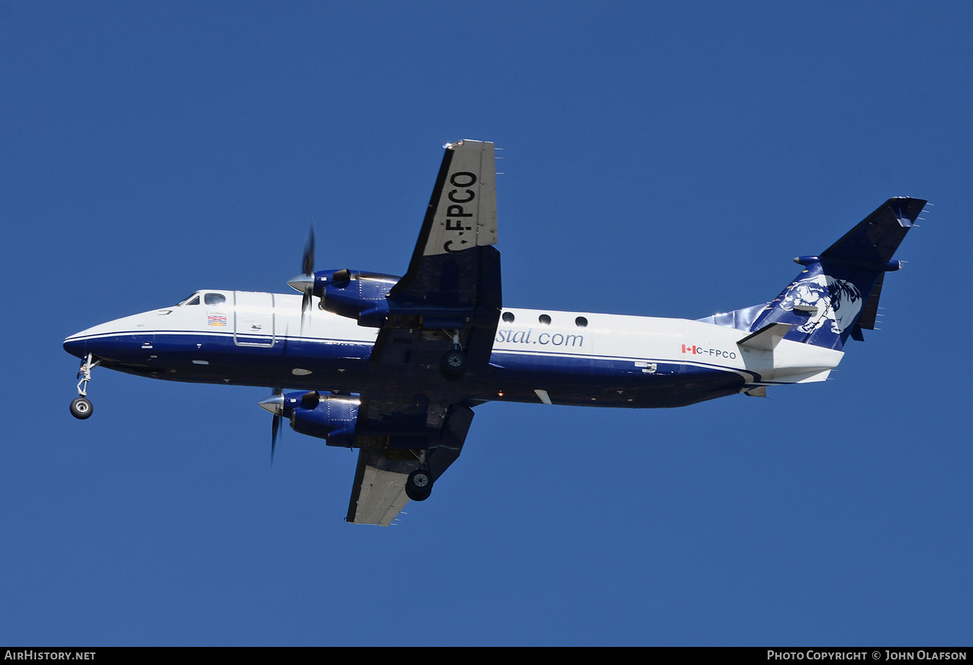 Aircraft Photo of C-FPCO | Beech 1900C | Pacific Coastal Airlines | AirHistory.net #225143