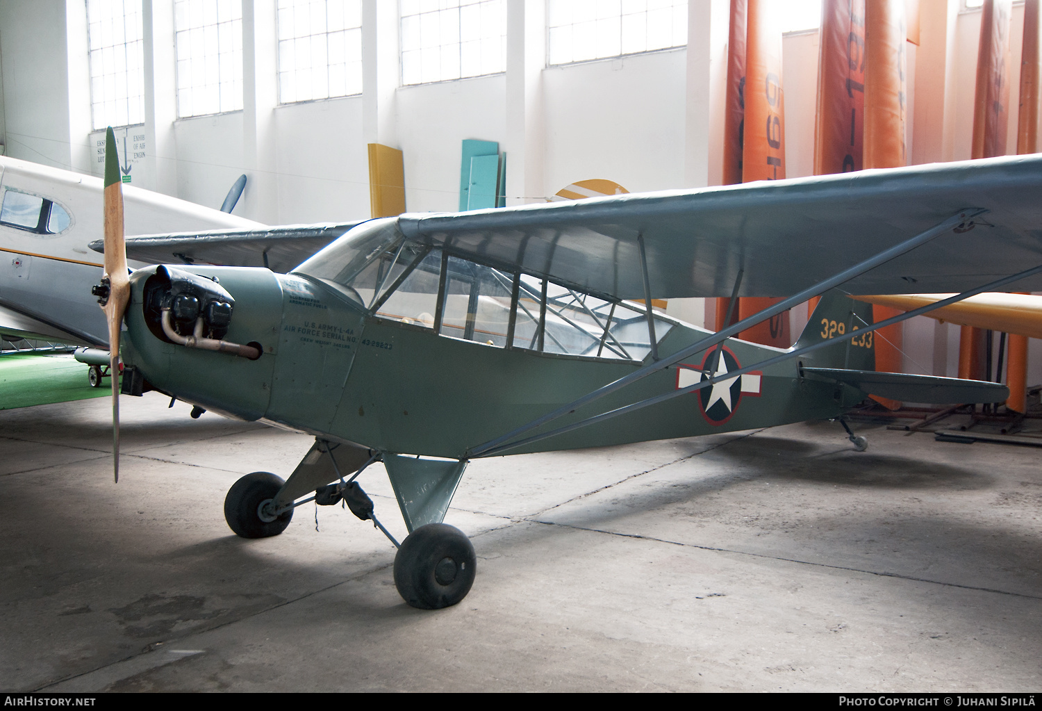 Aircraft Photo of SP-AFP / 329233 | Piper L-4A Cub (O-59A/J-3C-65D) | USA - Air Force | AirHistory.net #225146