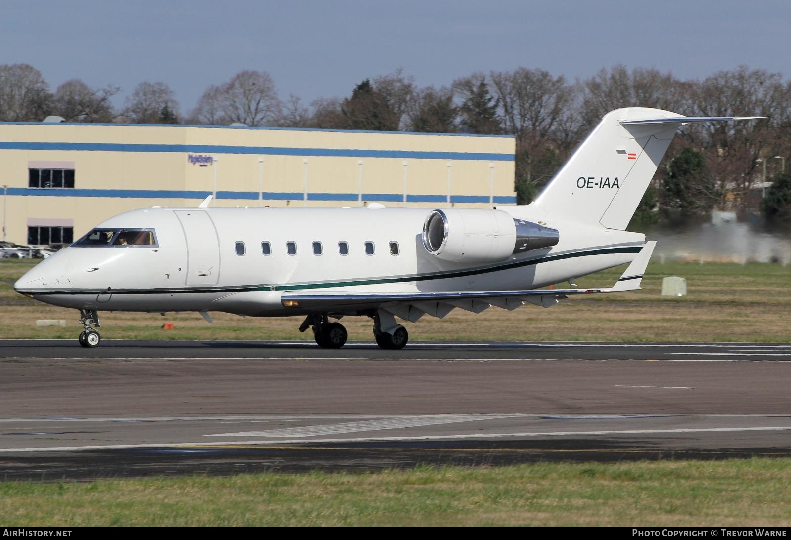 Aircraft Photo of OE-IAA | Bombardier Challenger 604 (CL-600-2B16) | AirHistory.net #225158