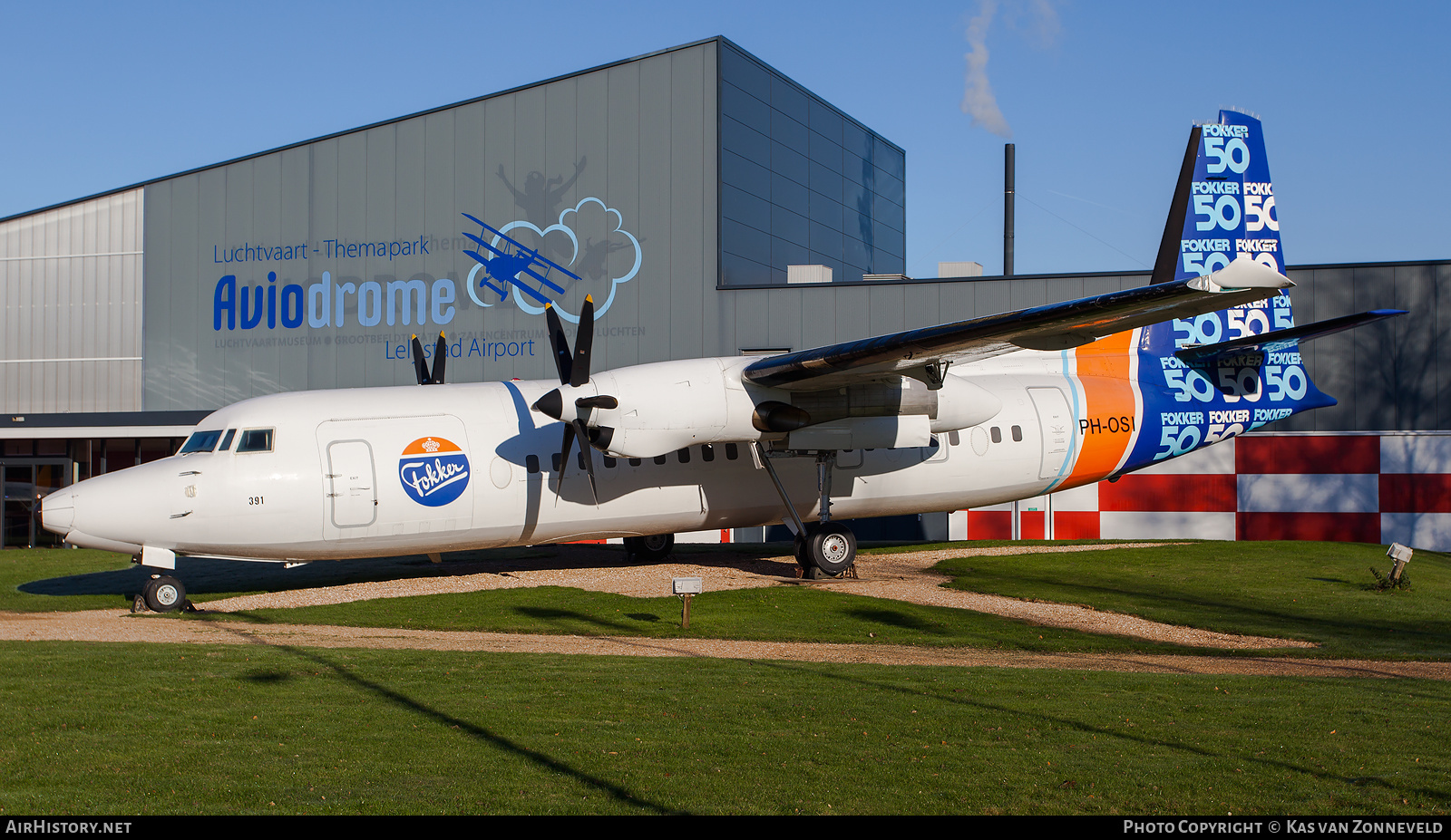 Aircraft Photo of PH-OSI | Fokker 50 | Fokker | AirHistory.net #225159