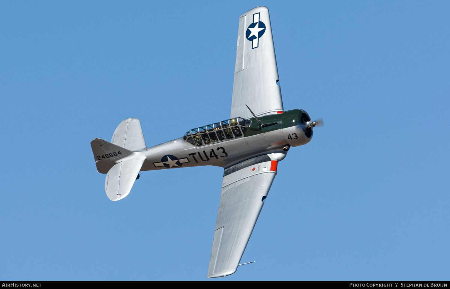 Aircraft Photo of N884TA / 248884 | North American AT-6G Texan | USA - Air Force | AirHistory.net #225168