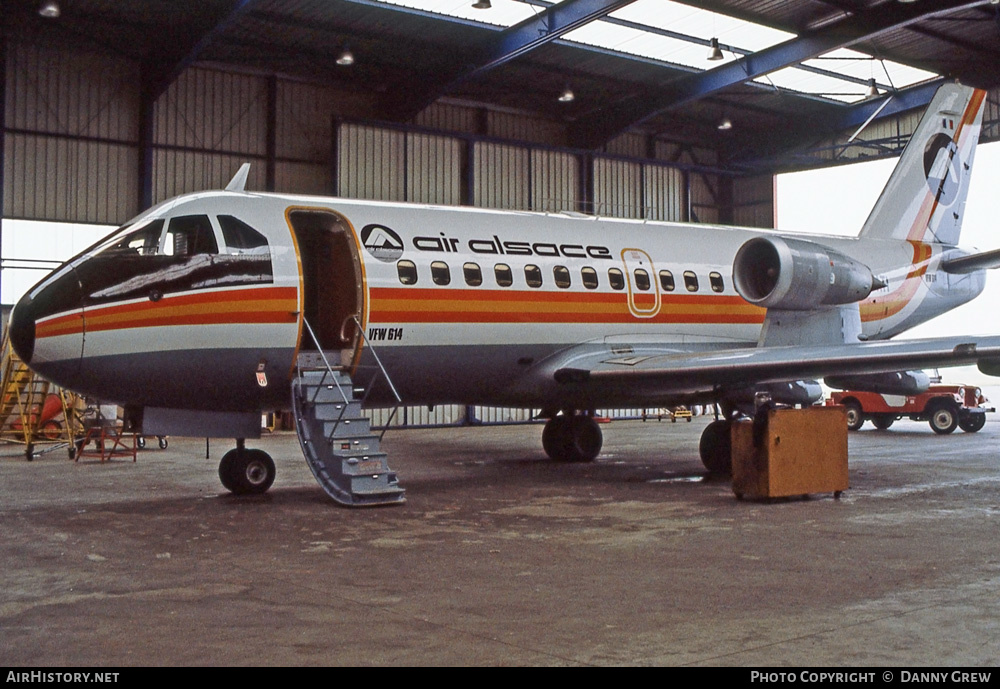 Aircraft Photo of F-GATI | VFW-Fokker VFW-614 | Air Alsace | AirHistory.net #225206