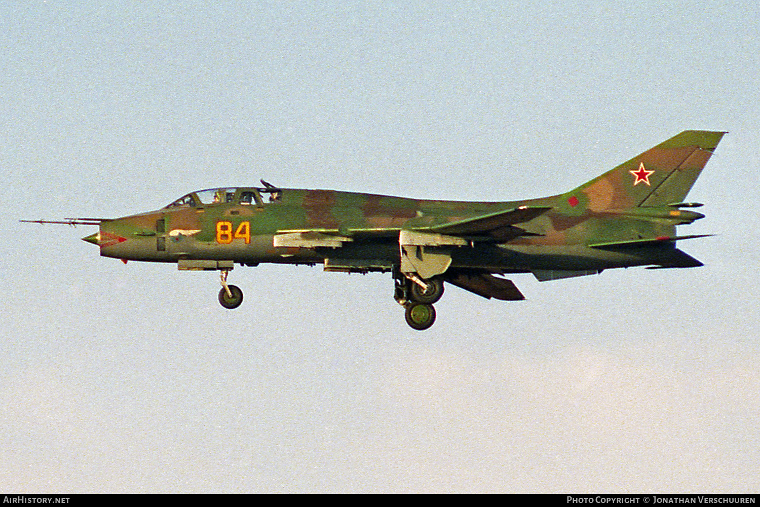 Aircraft Photo of 84 yellow | Sukhoi Su-17UM3 | Soviet Union - Air Force | AirHistory.net #225209