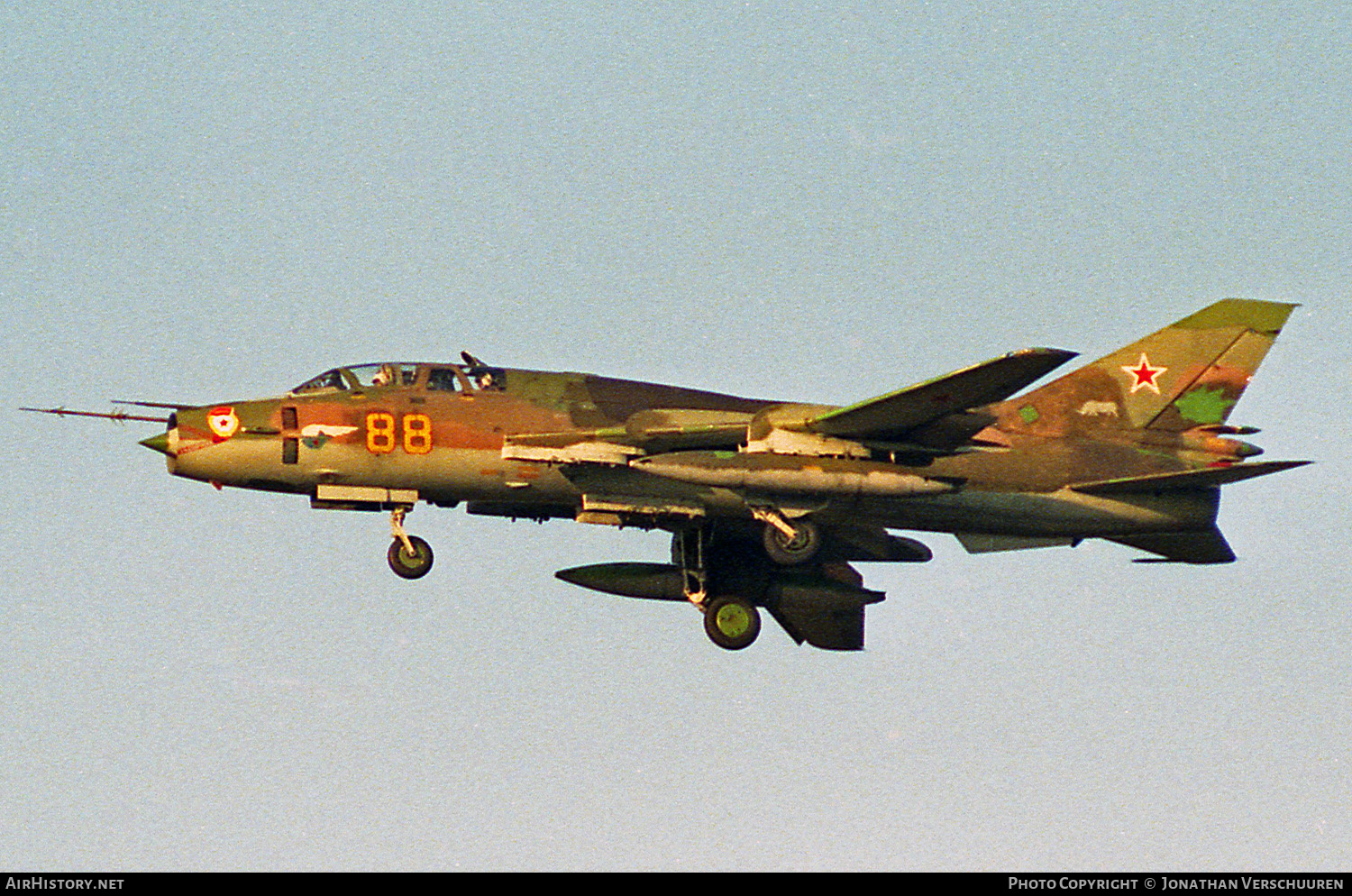 Aircraft Photo of 88 yellow | Sukhoi Su-17UM3 | Soviet Union - Air Force | AirHistory.net #225234