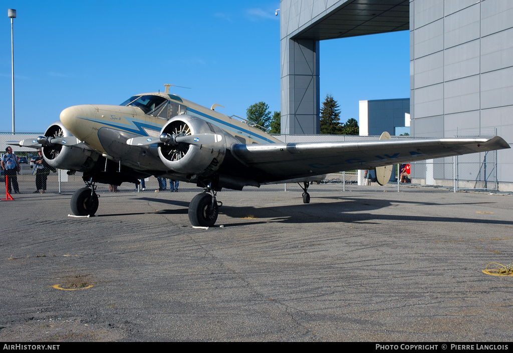 Aircraft Photo of C-GJKA | Beech G18S | Parachutisme Nouvel Air | AirHistory.net #225239