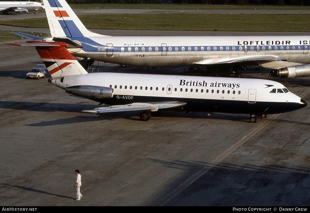 Aircraft Photo of G-AVOF | BAC 111-416EK One-Eleven | British Airways | AirHistory.net #225246