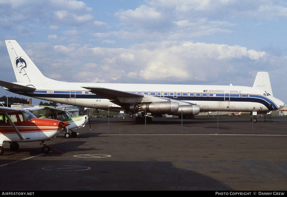 Aircraft Photo of N8418 | Douglas DC-8-43 | Bahamas World Airways | AirHistory.net #225264