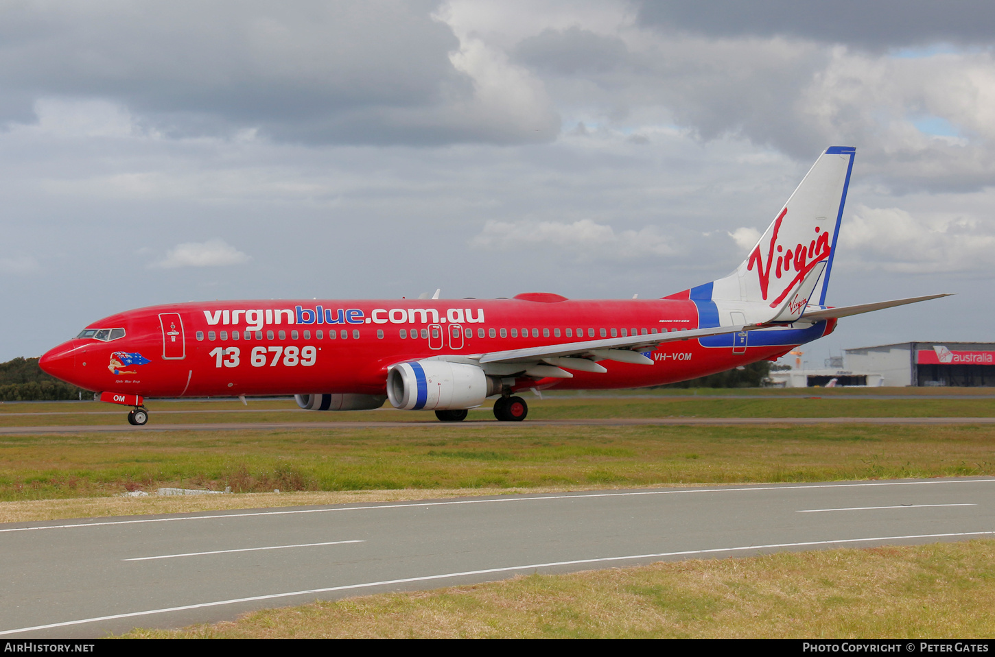 Aircraft Photo of VH-VOM | Boeing 737-8FE | Virgin Blue Airlines | AirHistory.net #225274