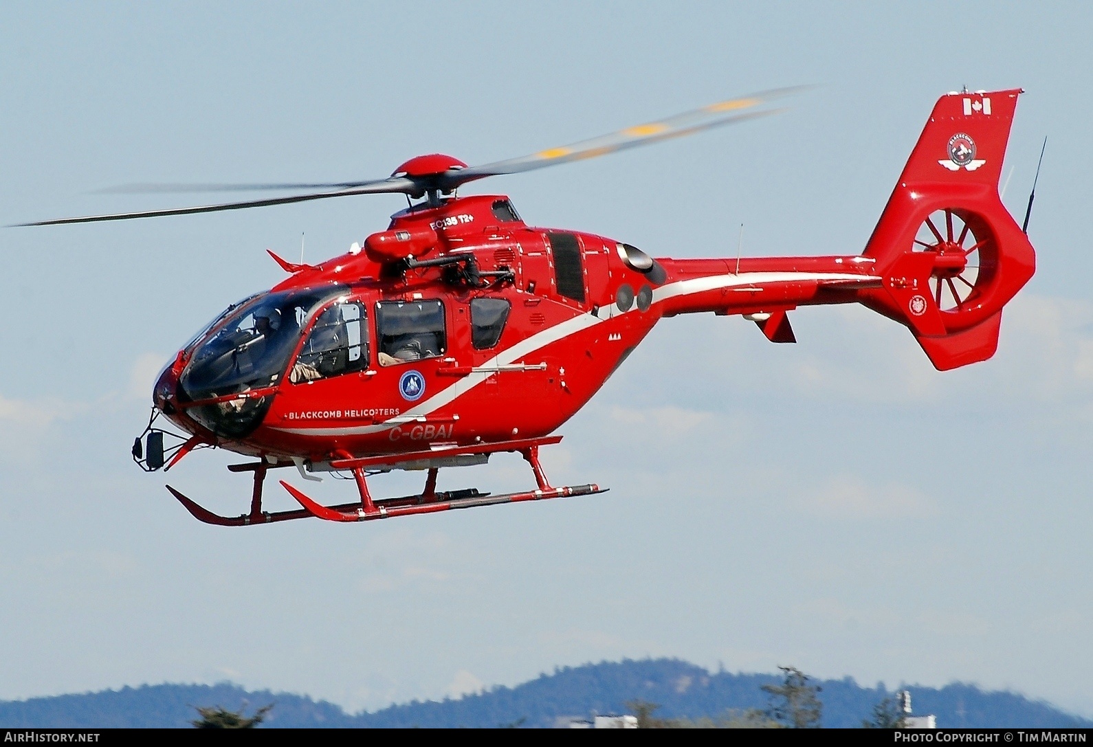 Aircraft Photo of C-GBAI | Eurocopter EC-135T-2 | Blackcomb Helicopters | AirHistory.net #225277