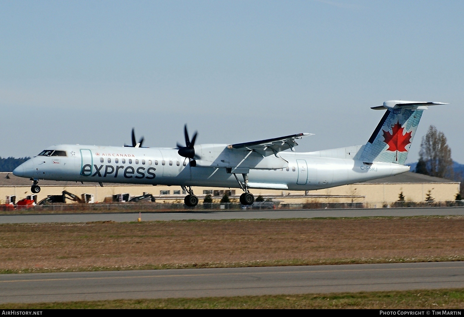 Aircraft Photo of C-FSRJ | Bombardier DHC-8-402 Dash 8 | Air Canada Express | AirHistory.net #225280