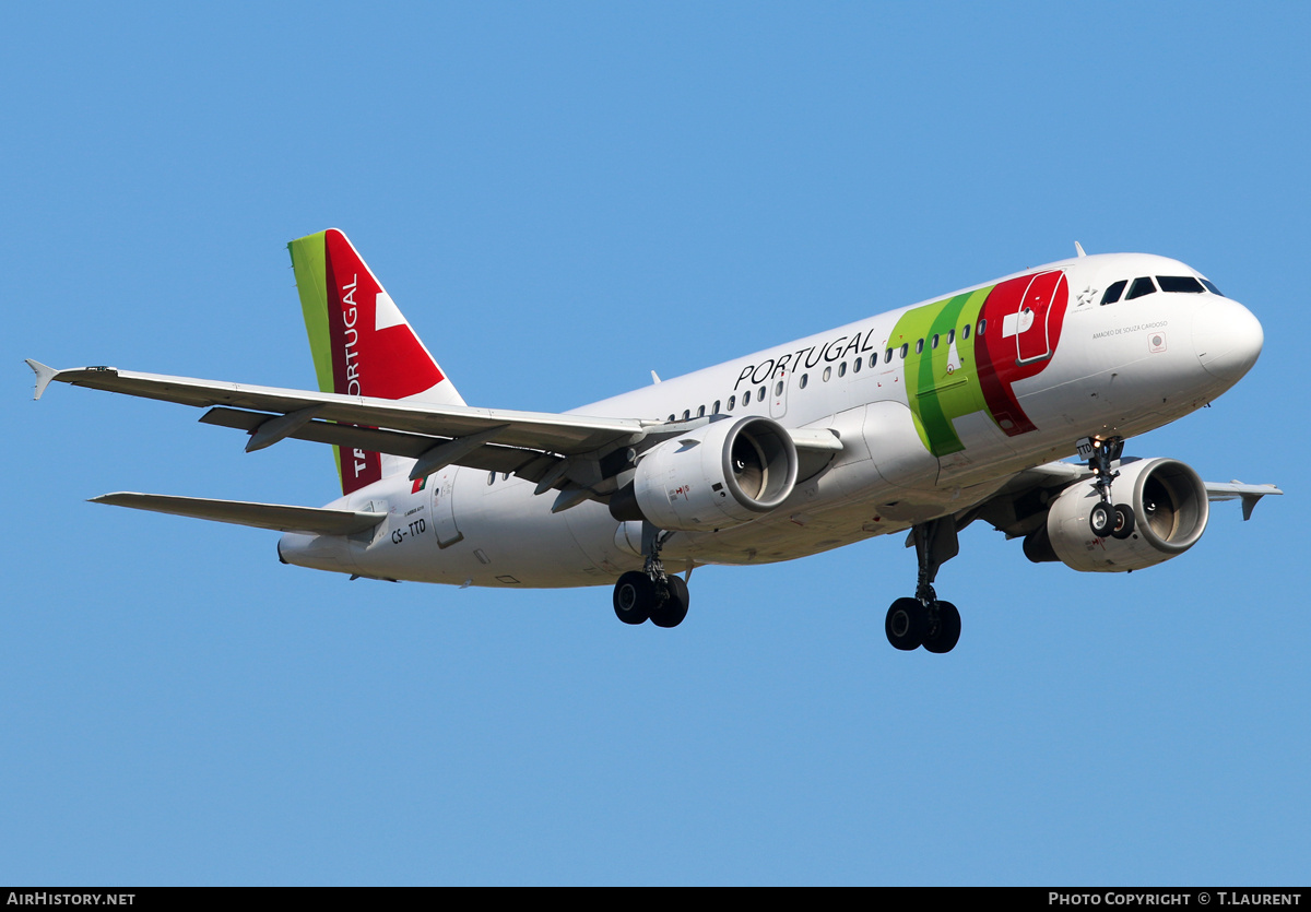 Aircraft Photo of CS-TTD | Airbus A319-111 | TAP Portugal | AirHistory.net #225291