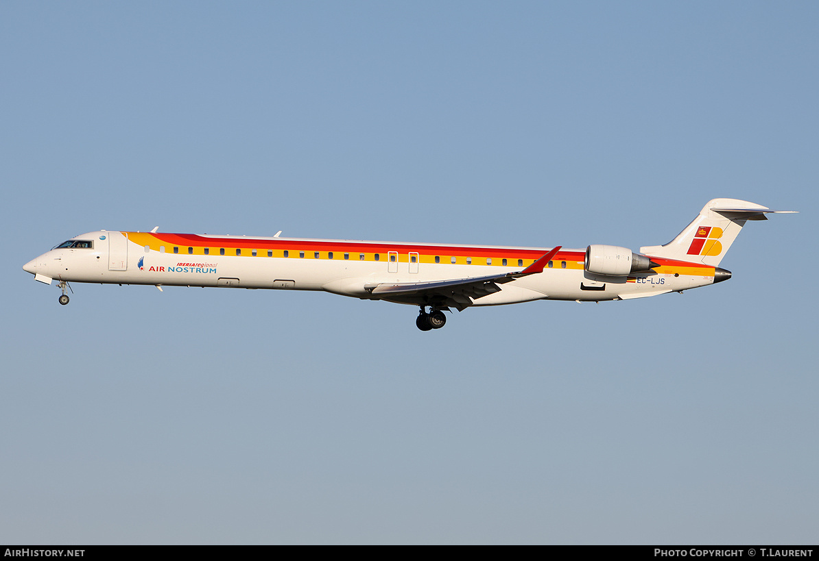 Aircraft Photo of EC-LJS | Bombardier CRJ-1000ER NG (CL-600-2E25) | Iberia Regional | AirHistory.net #225292