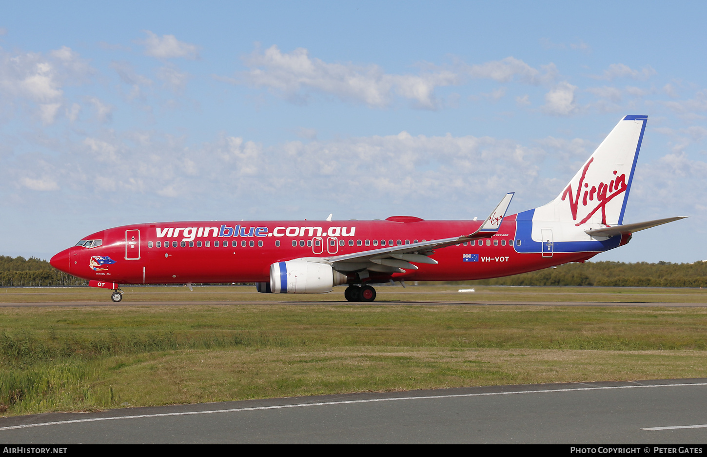 Aircraft Photo of VH-VOT | Boeing 737-8FE | Virgin Blue Airlines | AirHistory.net #225294