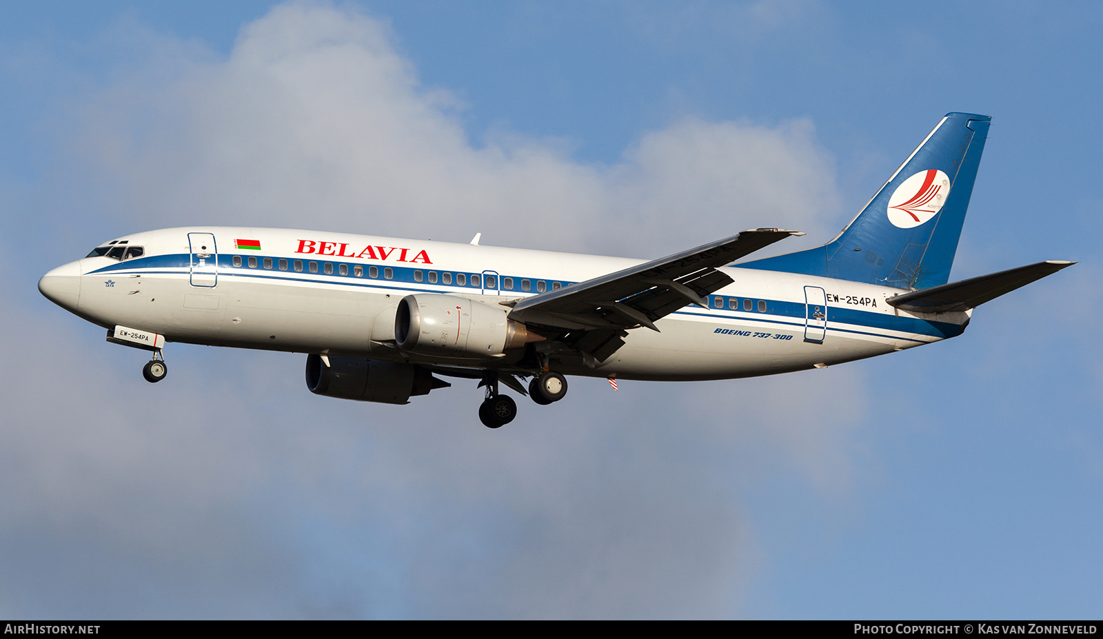 Aircraft Photo of EW-254PA | Boeing 737-3Q8 | Belavia | AirHistory.net #225299