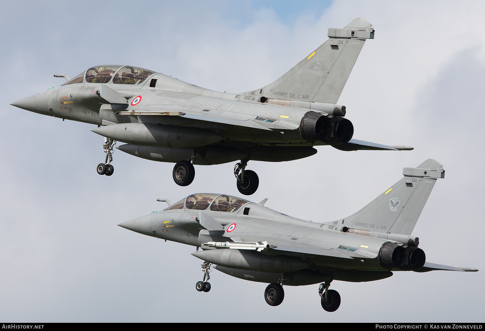 Aircraft Photo of 314 | Dassault Rafale B | France - Air Force | AirHistory.net #225322
