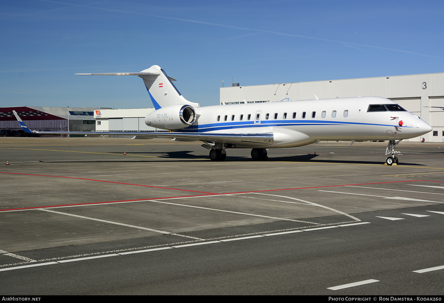 Aircraft Photo of OE-LML | Bombardier Global 6000 (BD-700-1A10) | AirHistory.net #225330