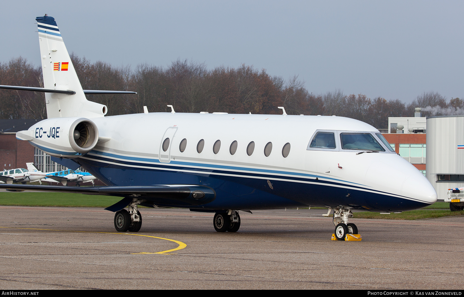 Aircraft Photo of EC-JQE | Israel Aircraft Industries Gulfstream G200 | AirHistory.net #225332
