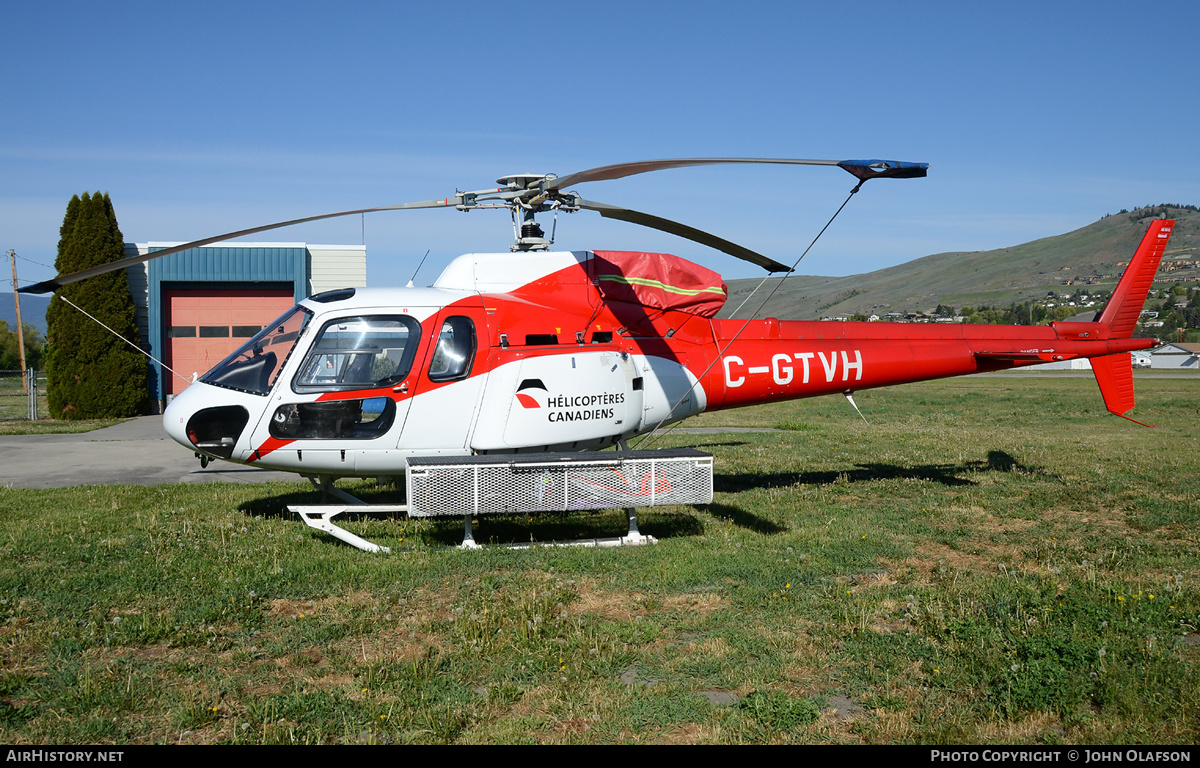 Aircraft Photo of C-GTVH | Aerospatiale AS-350B-2 Ecureuil | Canadian Helicopters | AirHistory.net #225344