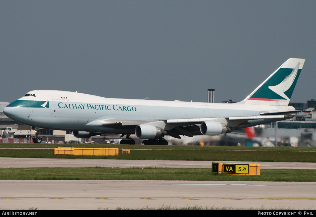Aircraft Photo of B-LIB | Boeing 747-467F/ER/SCD | Cathay Pacific Airways Cargo | AirHistory.net #225347