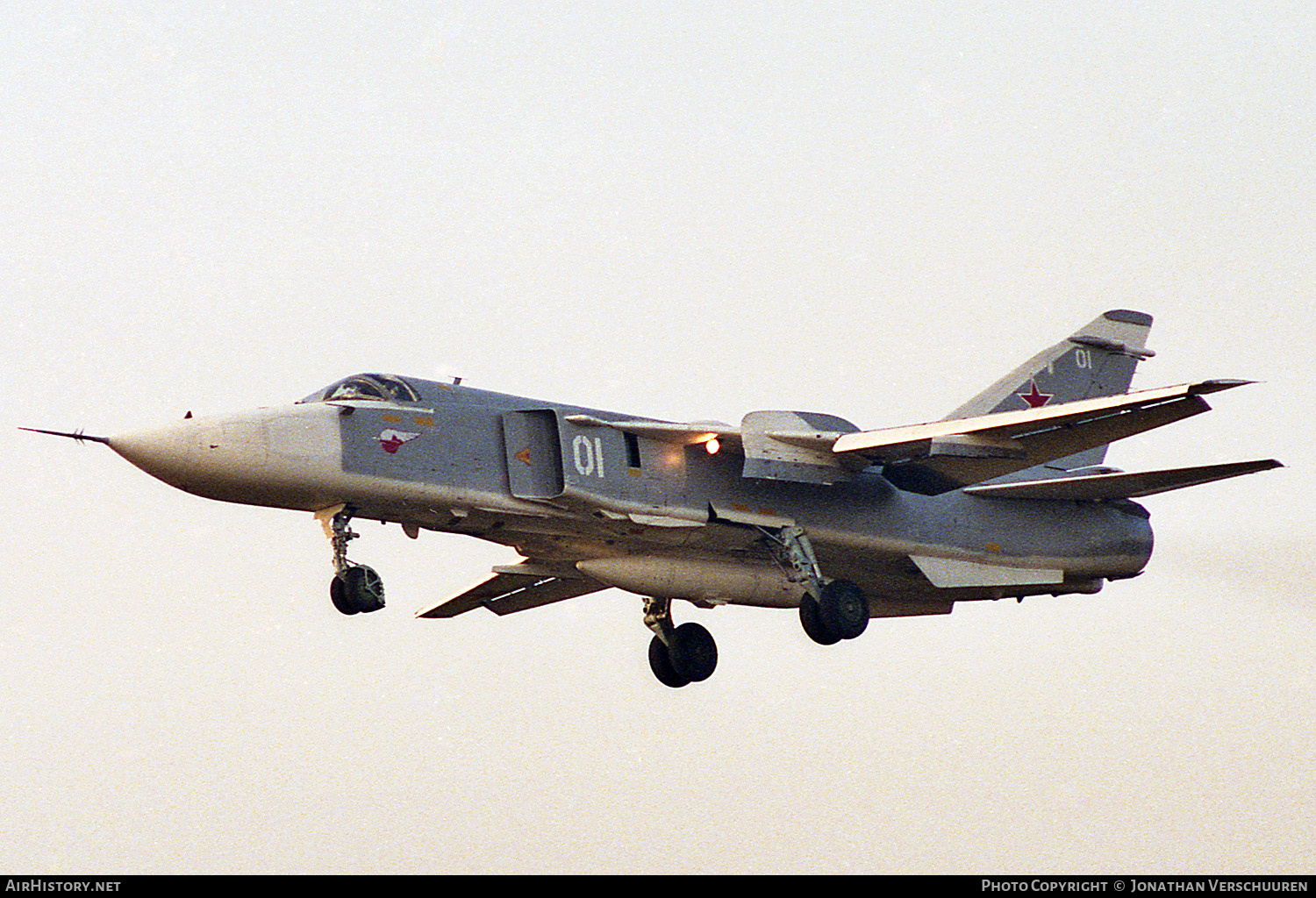Aircraft Photo of 01 | Sukhoi Su-24MR | Soviet Union - Air Force | AirHistory.net #225353