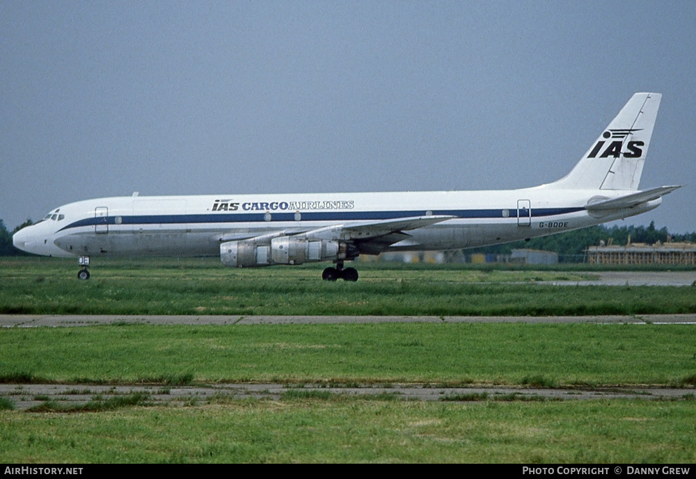 Aircraft Photo of G-BDDE | Douglas DC-8-54CF Jet Trader | IAS Cargo Airlines - International Aviation Services | AirHistory.net #225392