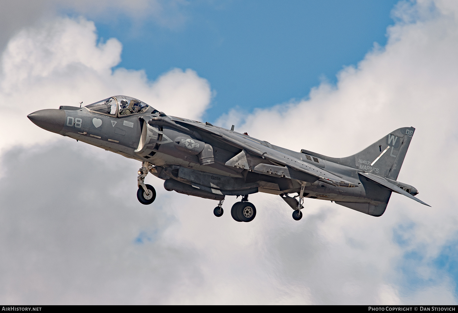 Aircraft Photo of 164571 | Boeing AV-8B Harrier II+ | USA - Marines | AirHistory.net #225411